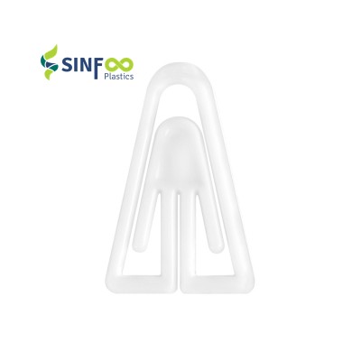 Wholesale A Shape Plastic Packing Paper Clips