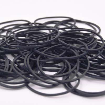 Durable Customized Thick Black Rubber Band for Packaging